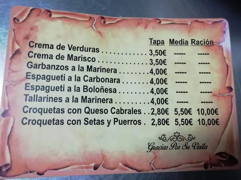 Menu_La Taberna de Angelita_Constantina_image_2