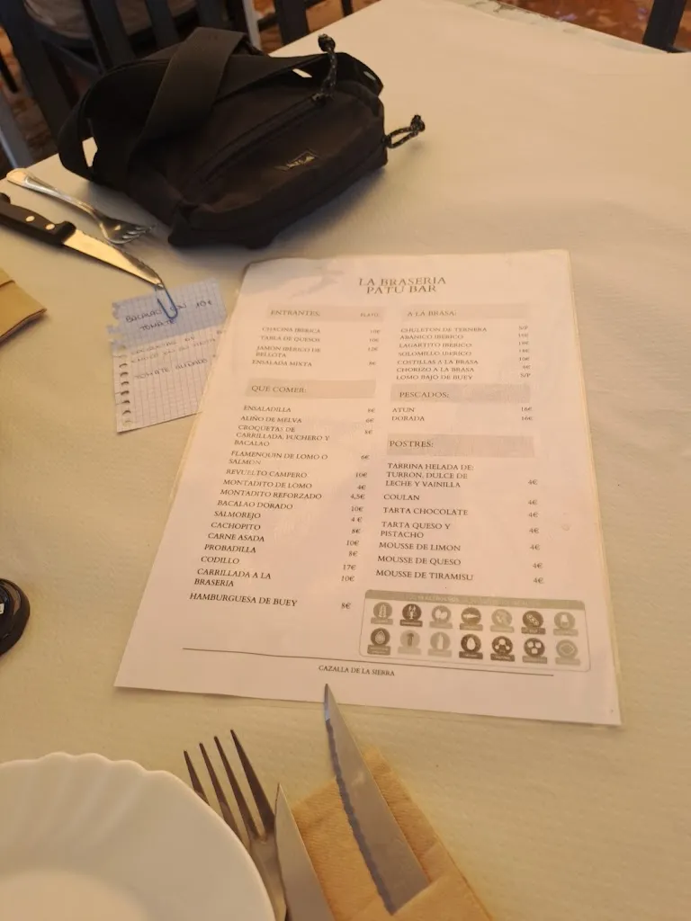 Menu_La Brasería-Patu Bar_Cazalla de la Sierra_image_1