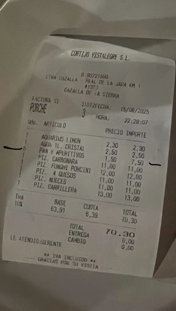 Jose manuel Serrano_Restaurante Cortijo Vistalegre_Cazalla de la Sierra_review