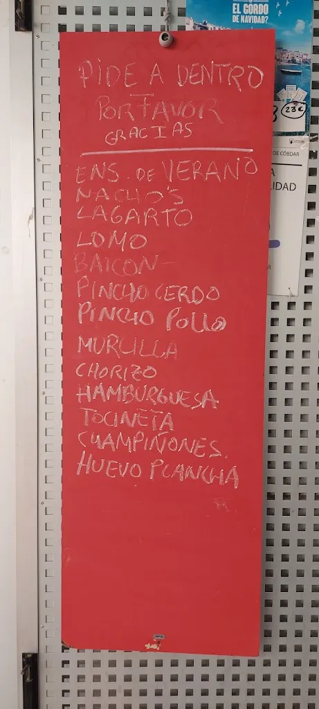 Menu_Bar La Plaza de Cobdar_Cóbdar_image_1