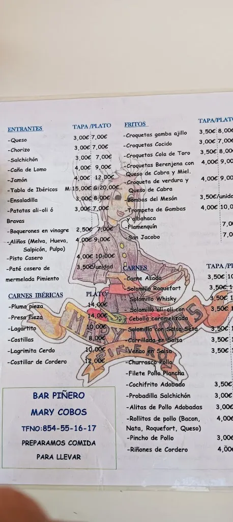 Menu_Bar Piñero MARY COBOS_Cazalla de la Sierra_image_3