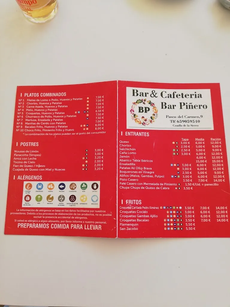 Menu_Bar Piñero MARY COBOS_Cazalla de la Sierra_image_4