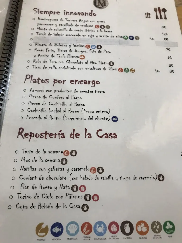Menu_Restaurante Casa Miguel_Coronil El_immagine_2