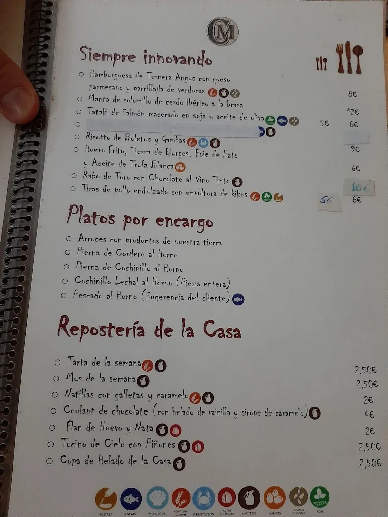 Menu_Restaurante Casa Miguel_Coronil El_immagine_4