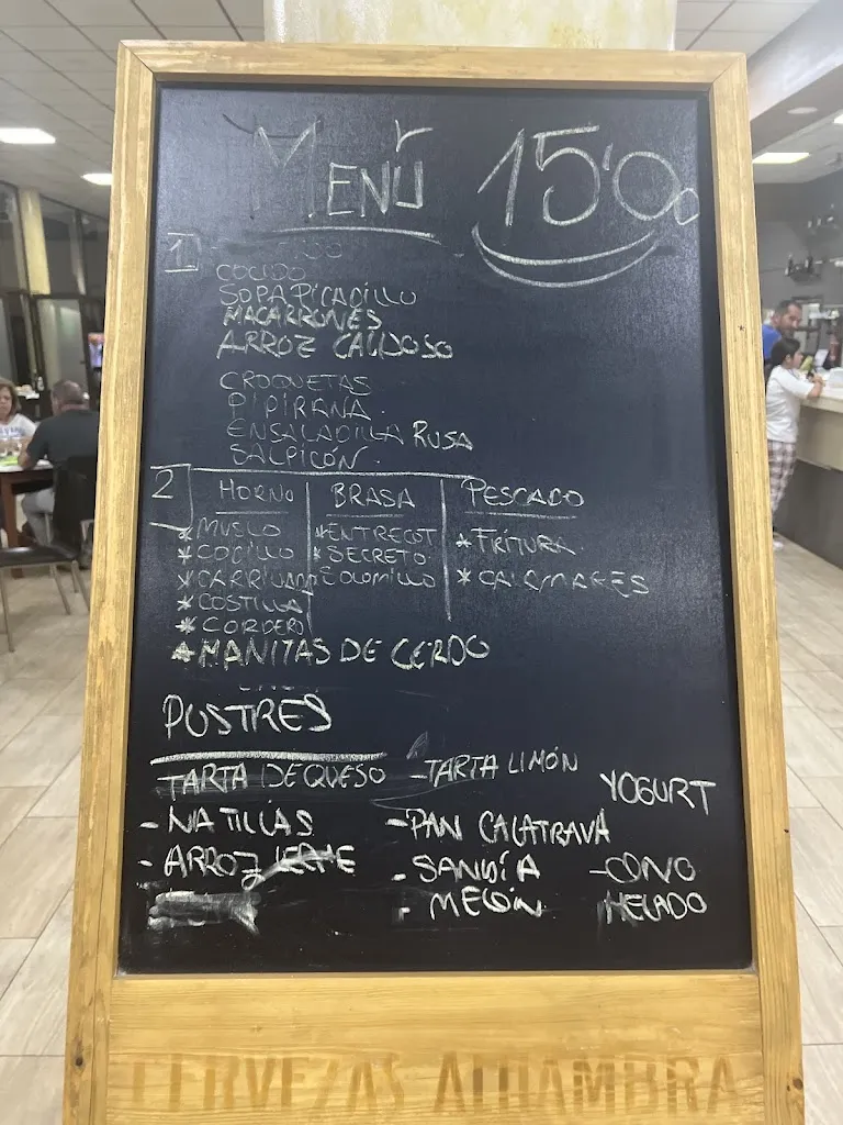 Menu_Hotel Restaurante Casa Lorenzo_Chirivel_image_2