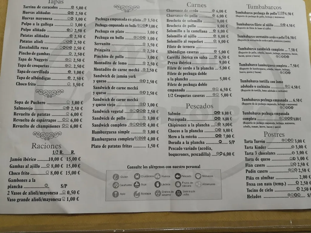 Menu_Bar Restaurante La Plazoleta_Cuervo de Sevilla El_image_4