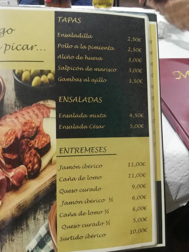 Menu_Bar Panchito_Cuervo de Sevilla El_image_4