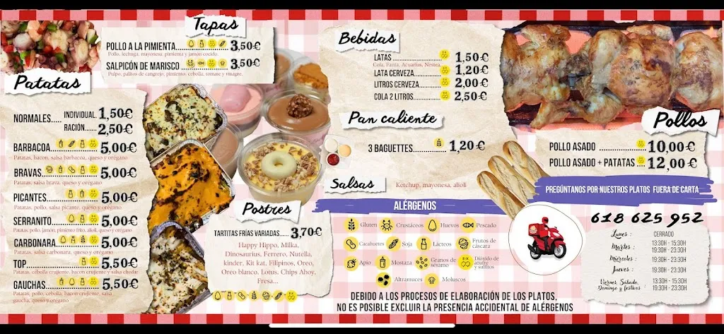 Menu_PIO PIO take away_Cuervo de Sevilla El_immagine_2