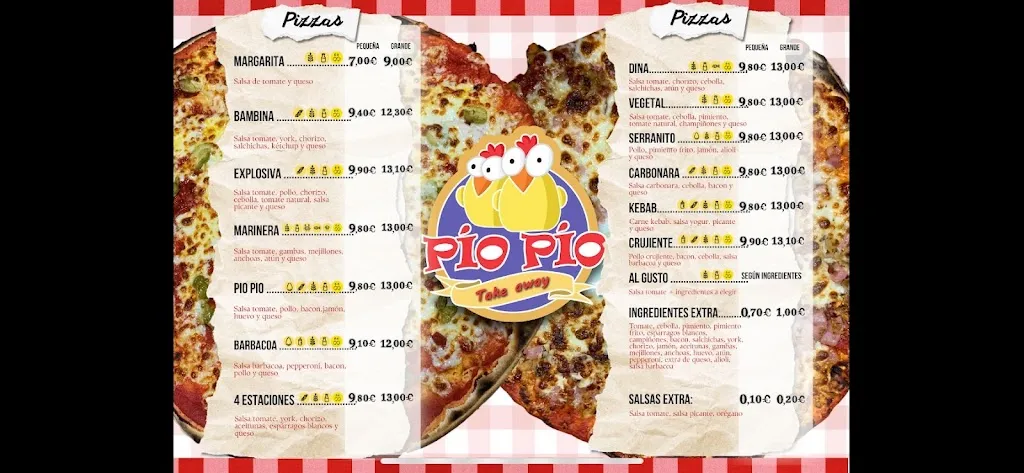 Menu_PIO PIO take away_Cuervo de Sevilla El_immagine_3