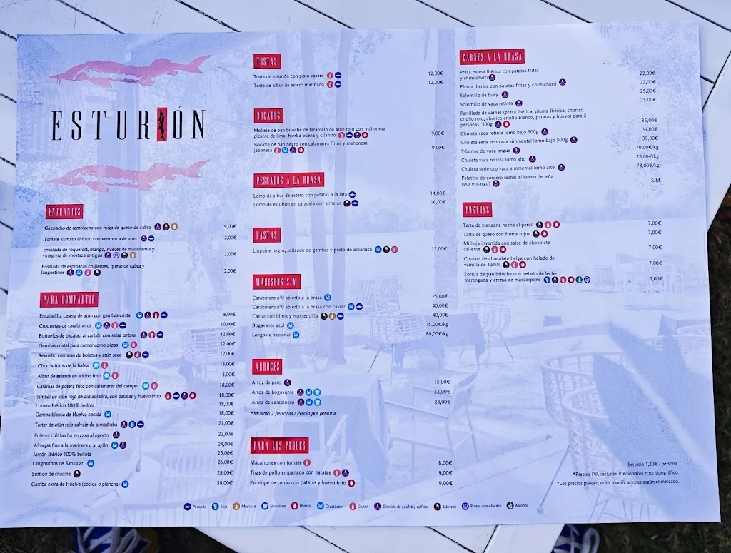 Menu_Restaurante Esturión_Coria del Río_image_1