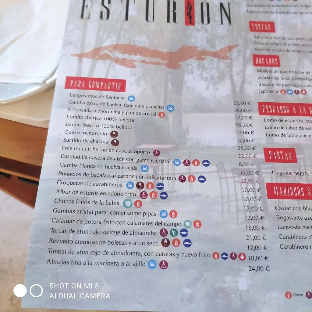 Menu_Restaurante Esturión_Coria del Río_image_2