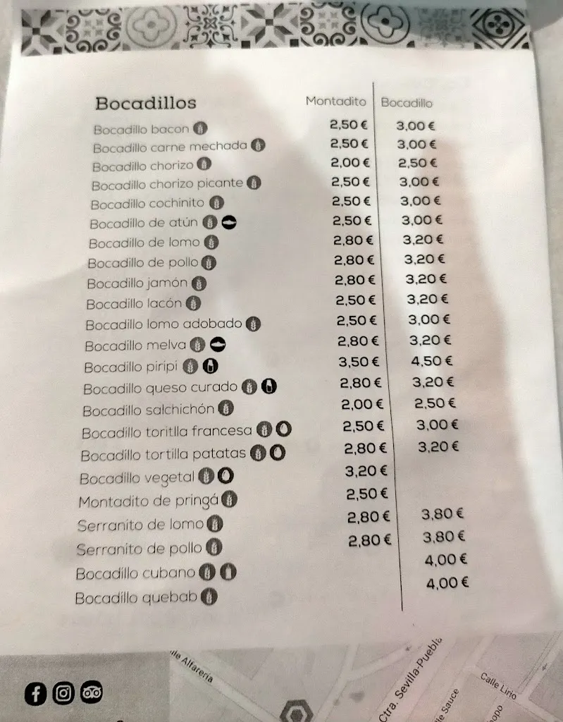 Menu_Bar Mesón Recreo_Coria del Río_image_4