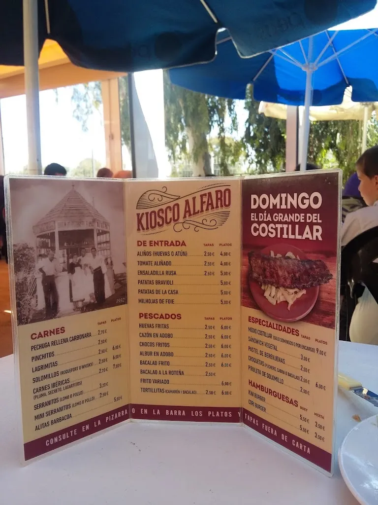 Menu_Kiosco Alfaro_Coria del Río_image_2