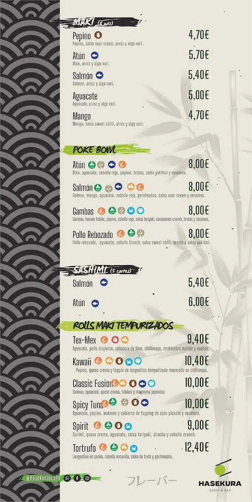 Menu_Hasekura Sushi & Bar_Coria del Río_image_1
