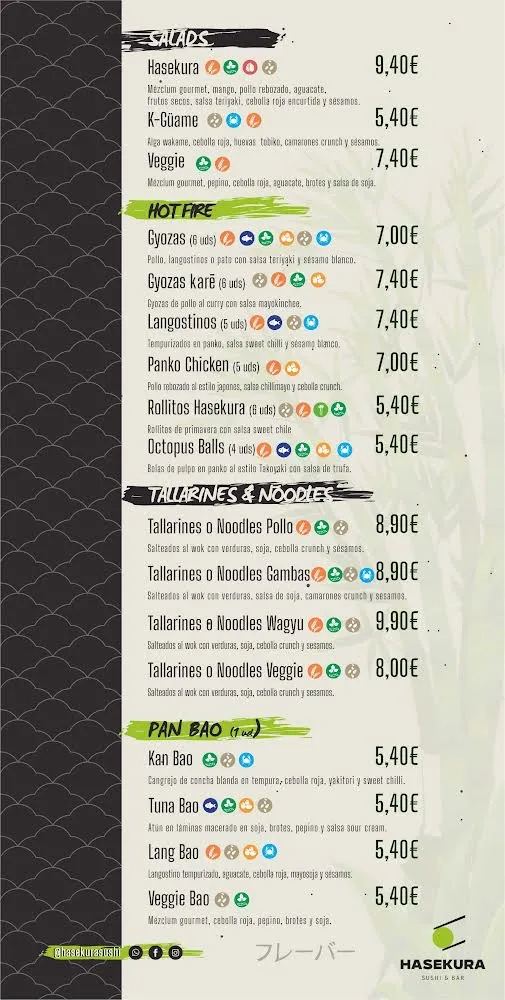 Menu_Hasekura Sushi & Bar_Coria del Río_image_2