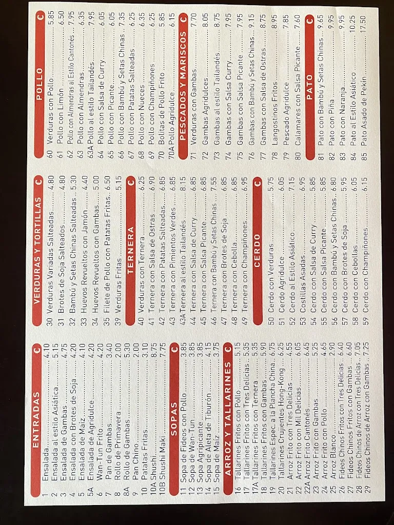 Menu_Restaurante Gran Muralla_Coria del Río_image_1