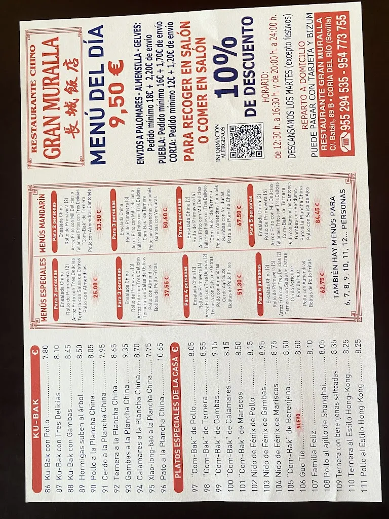 Menu_Restaurante Gran Muralla_Coria del Río_image_2