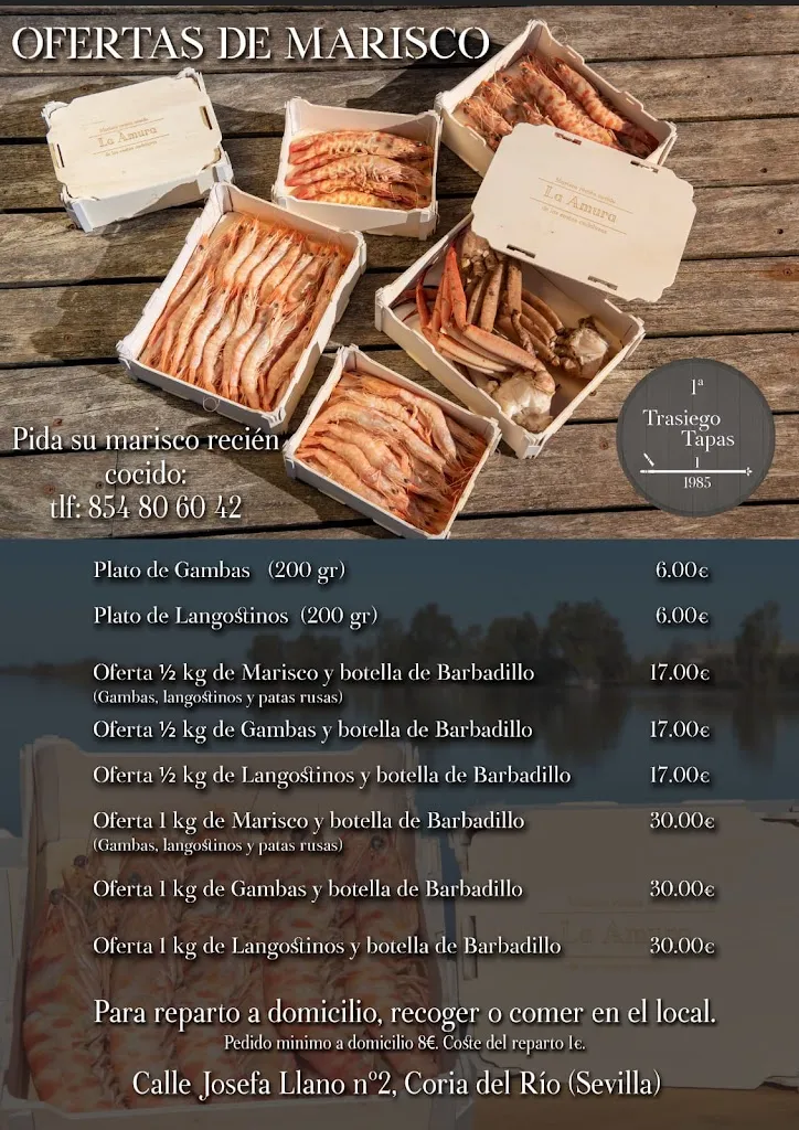 Restaurante Trasiego Tapas restaurant in Coria del Río