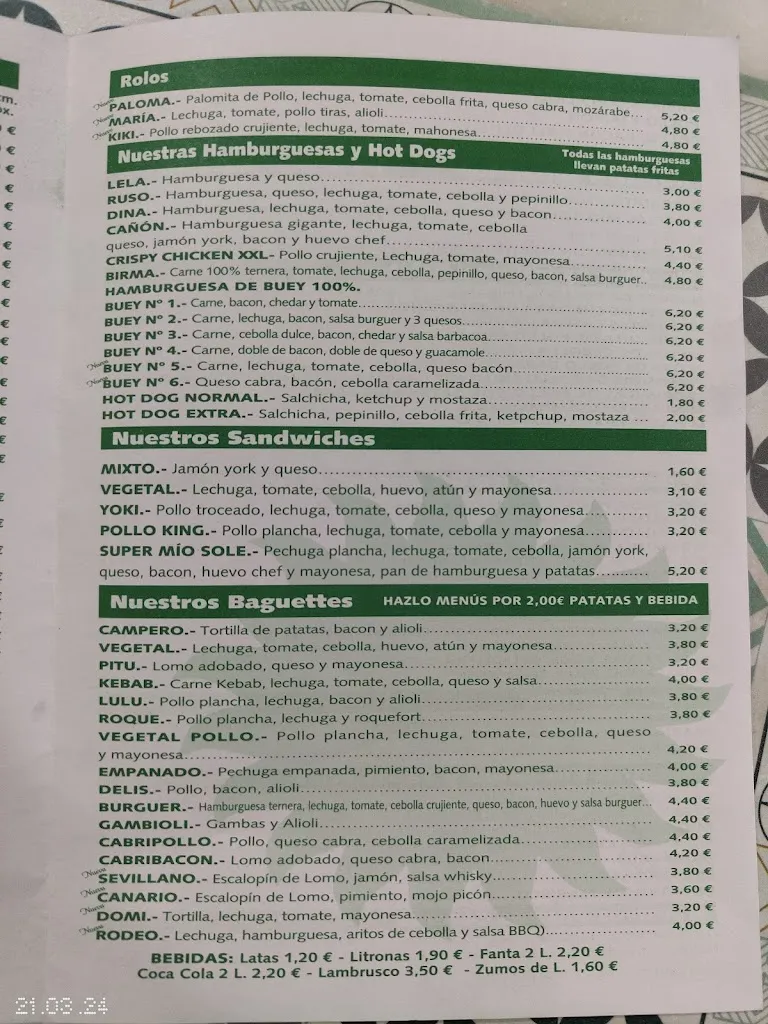 Menu_Mio Sole Pizzería_Coria del Río_image_3