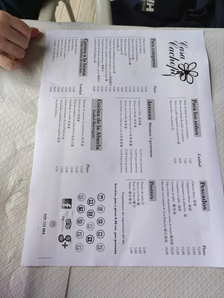 Menu_Bar Casa Cachopo_Coria del Río_image_2