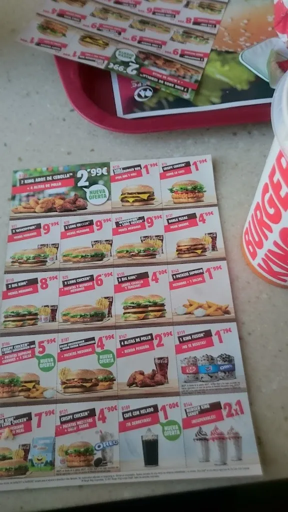 Menu_Burger King_Coria del Río_image_1