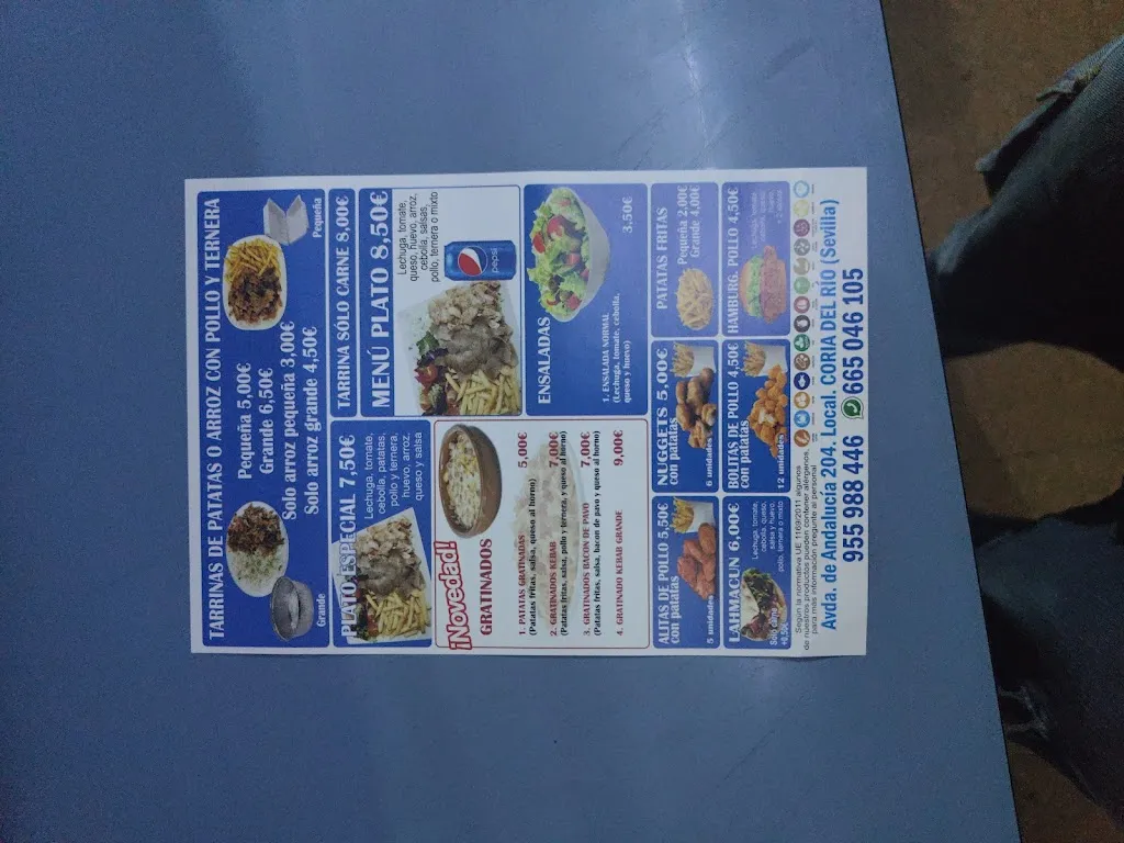 Menu_Kebab Andalucia_Coria del Río_immagine_2