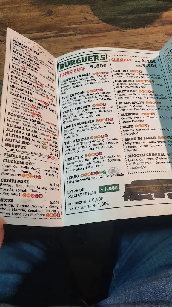 Menu_Lounge La Ferroviaria_Dos Hermanas_immagine_1