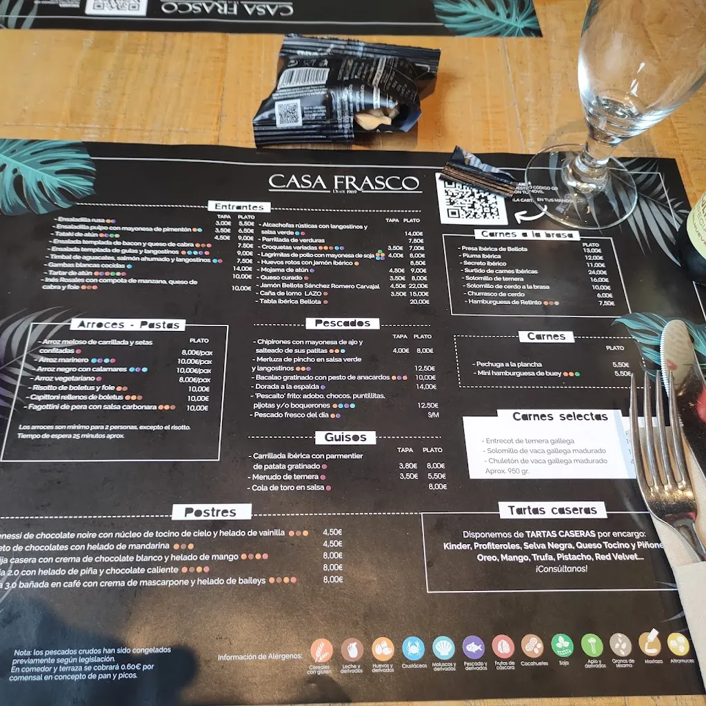 Menu_Restaurante Casa Frasco_Dos Hermanas_immagine_4