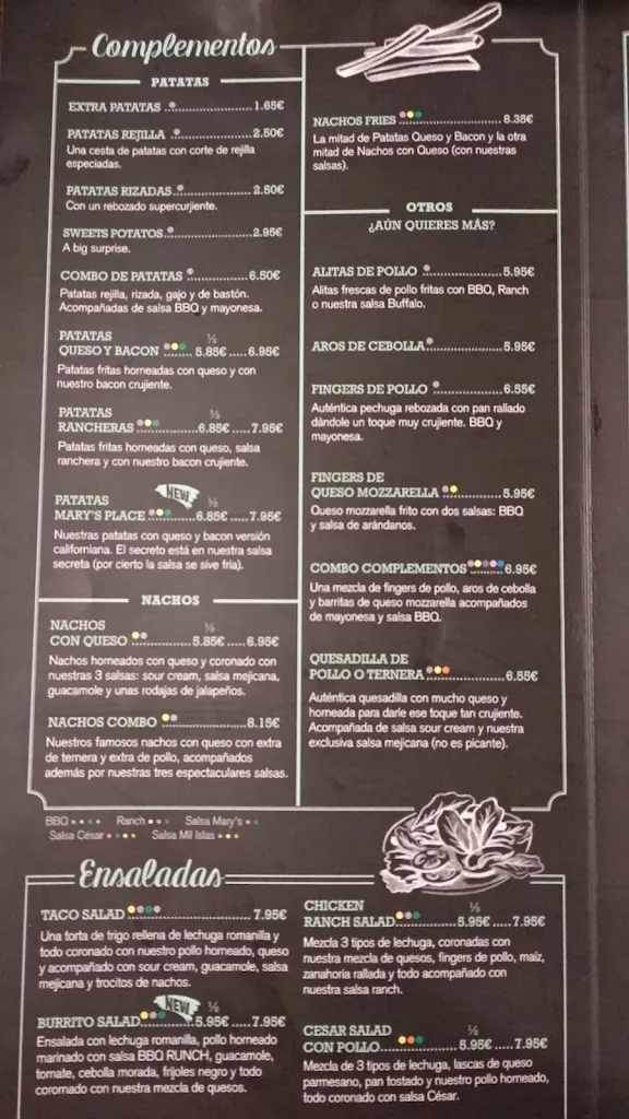 Menu_Mary's Place Dinner_Dos Hermanas_immagine_1