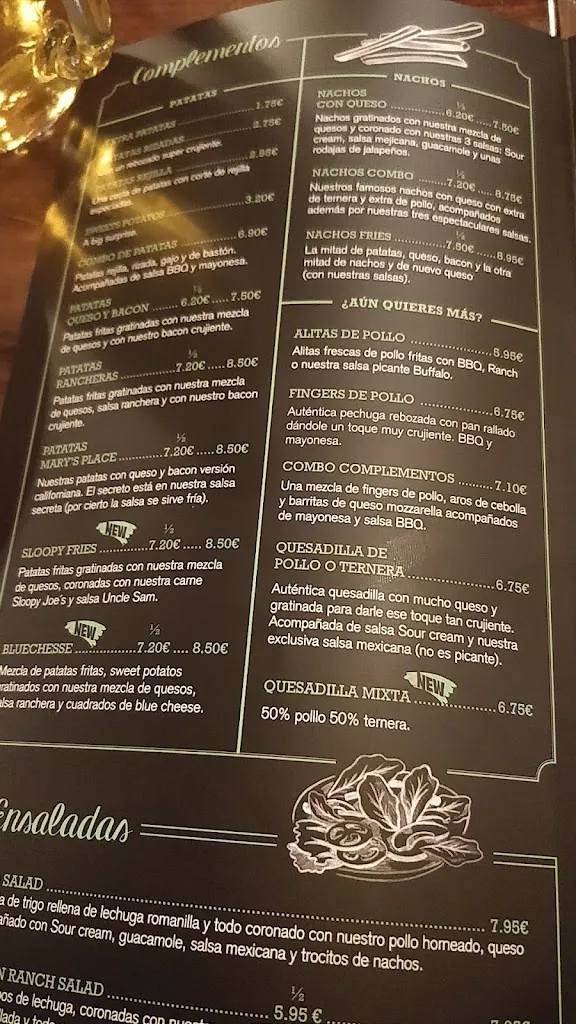 Menu_Mary's Place Dinner_Dos Hermanas_immagine_4