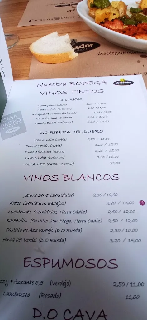 Menu_Abrasador Casa Pedro_Dos Hermanas_image_4