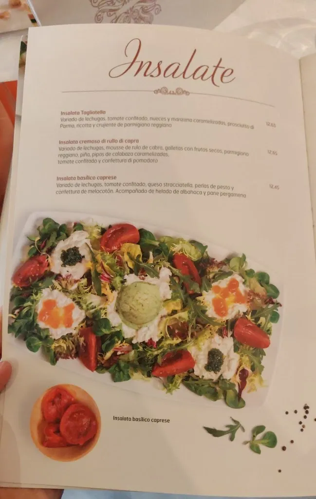 Menu_Restaurante La Tagliatella | Montecarmelo, Madrid_Alicún_image_1
