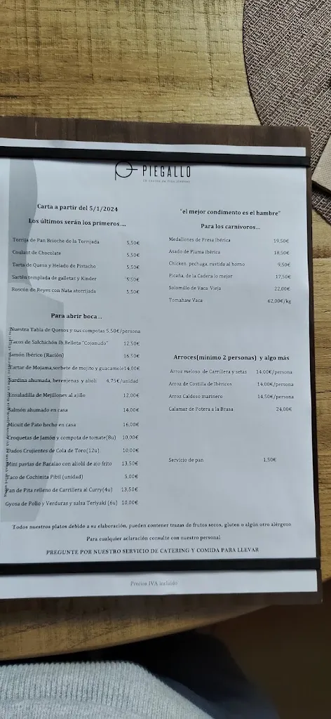 Menu_Catering Piegallo_Dos Hermanas_image_4