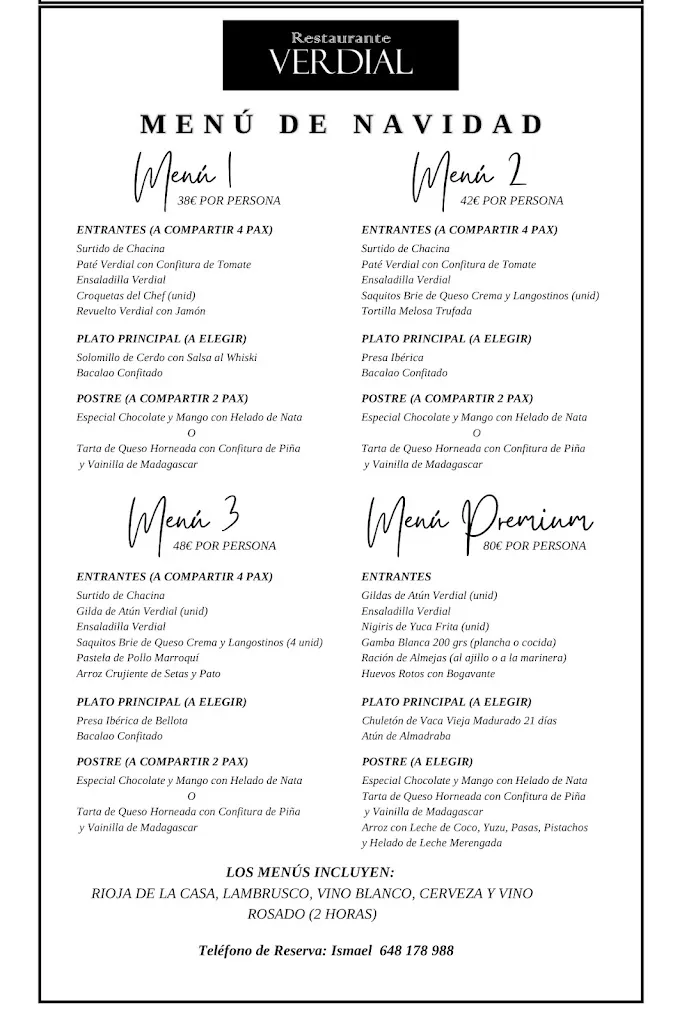 Menu_RESTAURANTE VERDIAL_Dos Hermanas_image_1
