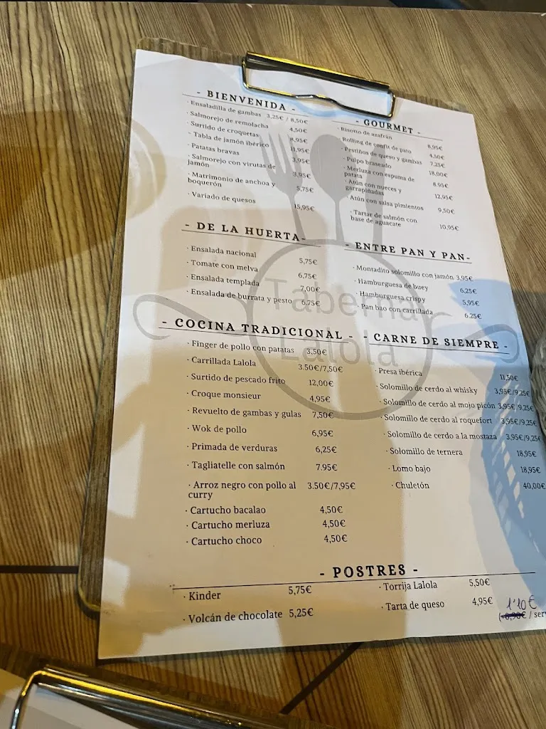 Menu_Taberna Lalola_Dos Hermanas_image_3