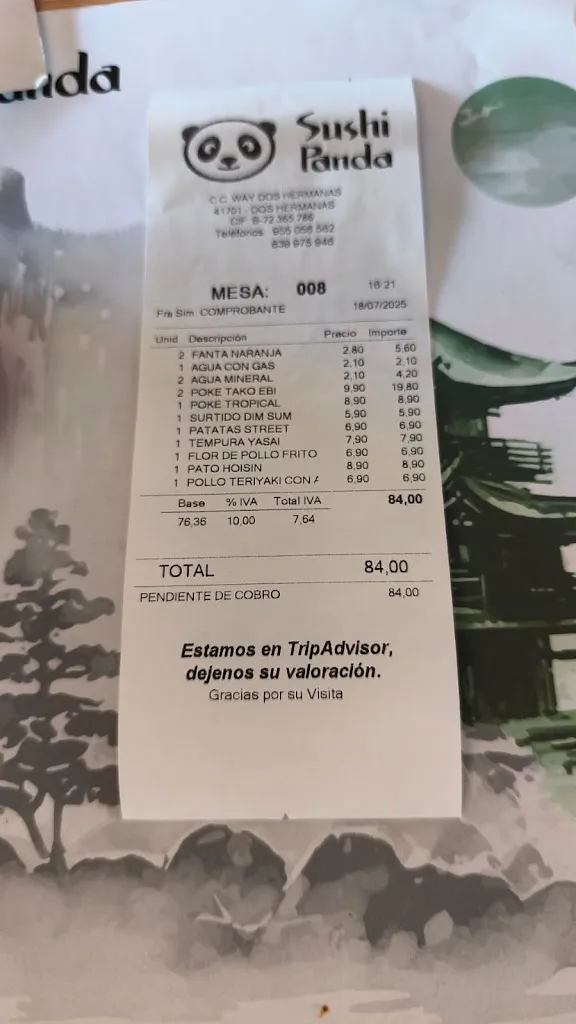 Laura Agudo_Sushipanda Dos Hermanas_Dos Hermanas_review