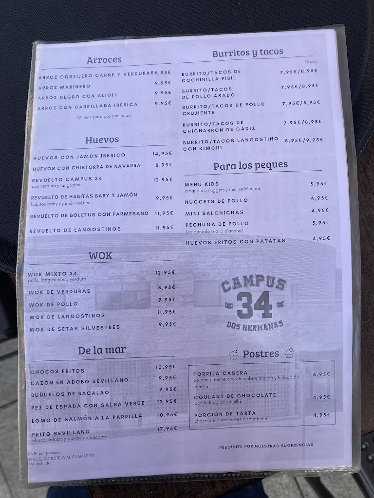 Menu_Campus 34 Dos Hermanas_Dos Hermanas_image_1