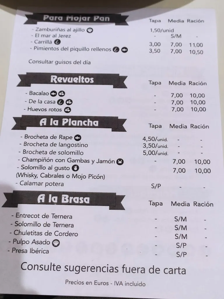 Menu_Bar Bonanza_Dos Hermanas_image_1