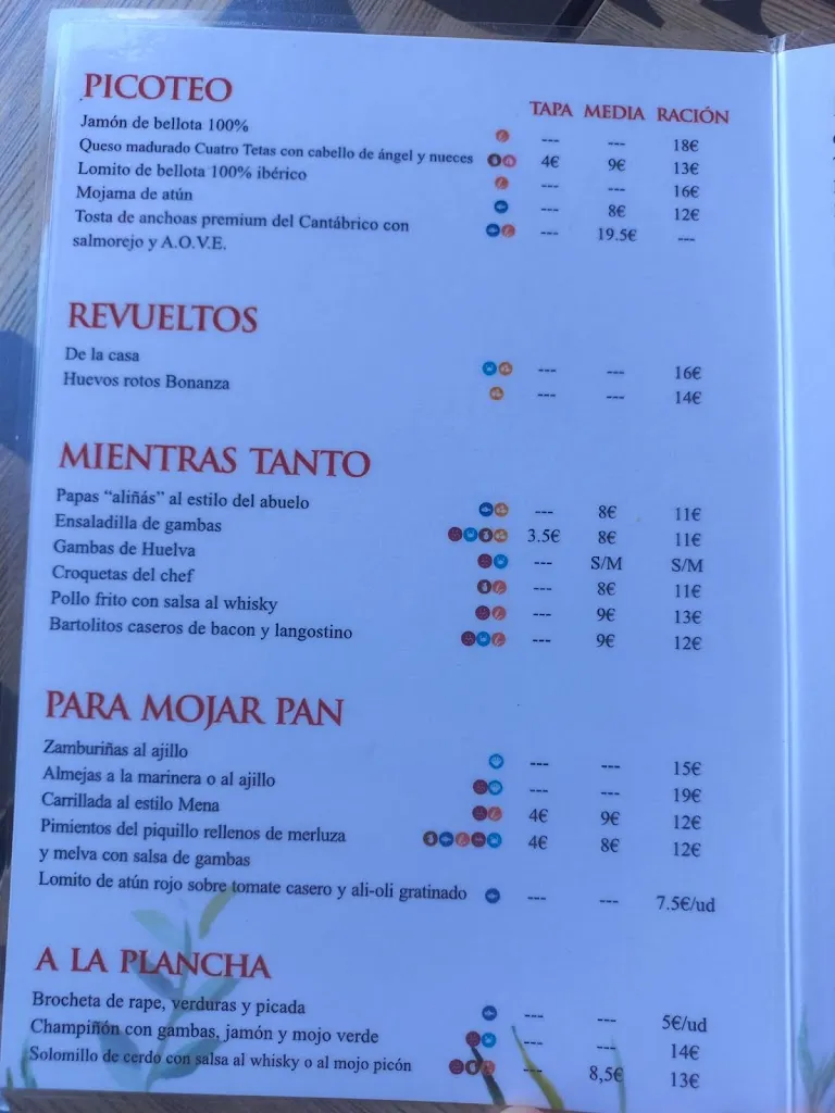 Menu_Bar Bonanza_Dos Hermanas_image_3