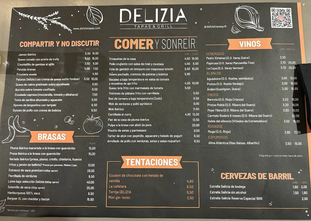 Menu_Delizia Tapas & Grill_Espartinas_image_1
