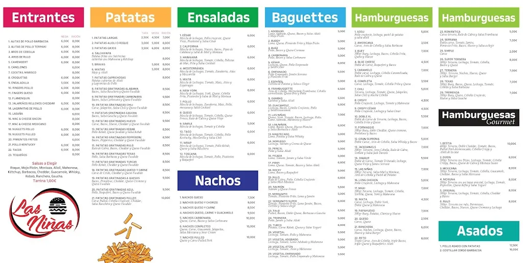 Menu_Las niñas Espartinas_Espartinas_image_2