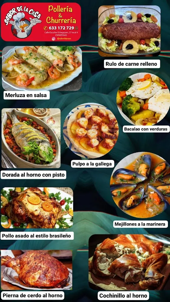 Menu_Pollería & Churrería Sabor de la Casa_Espartinas_image_4