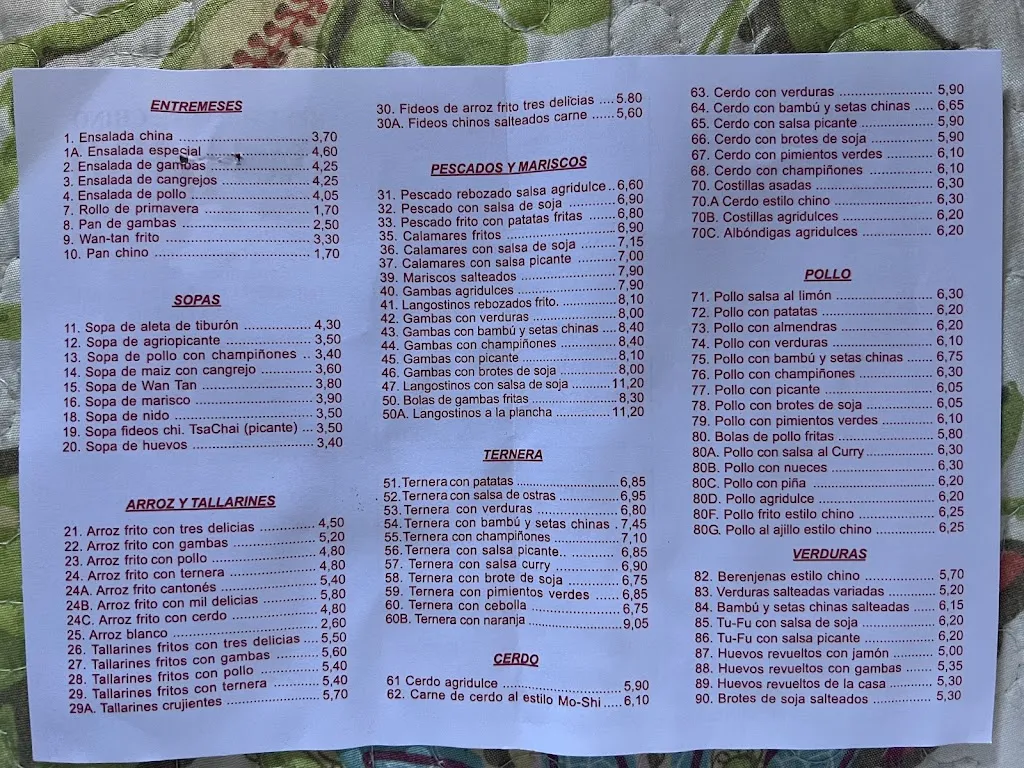 Menu_Restaurante Chino Da Fu Hao_Espartinas_image_2