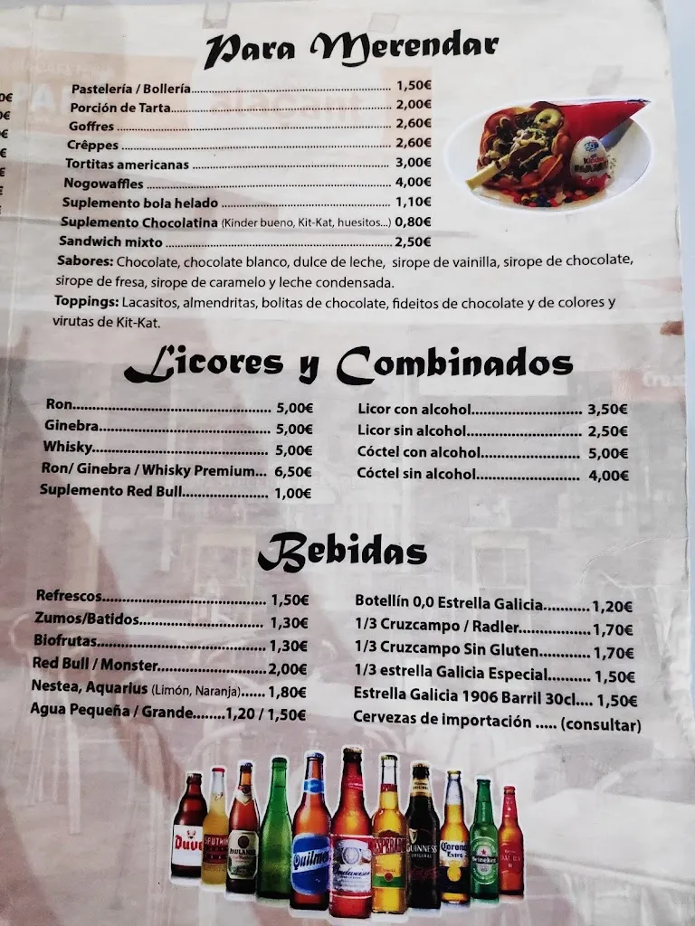 Menu_Cafetería La Pará_Espartinas_immagine_2