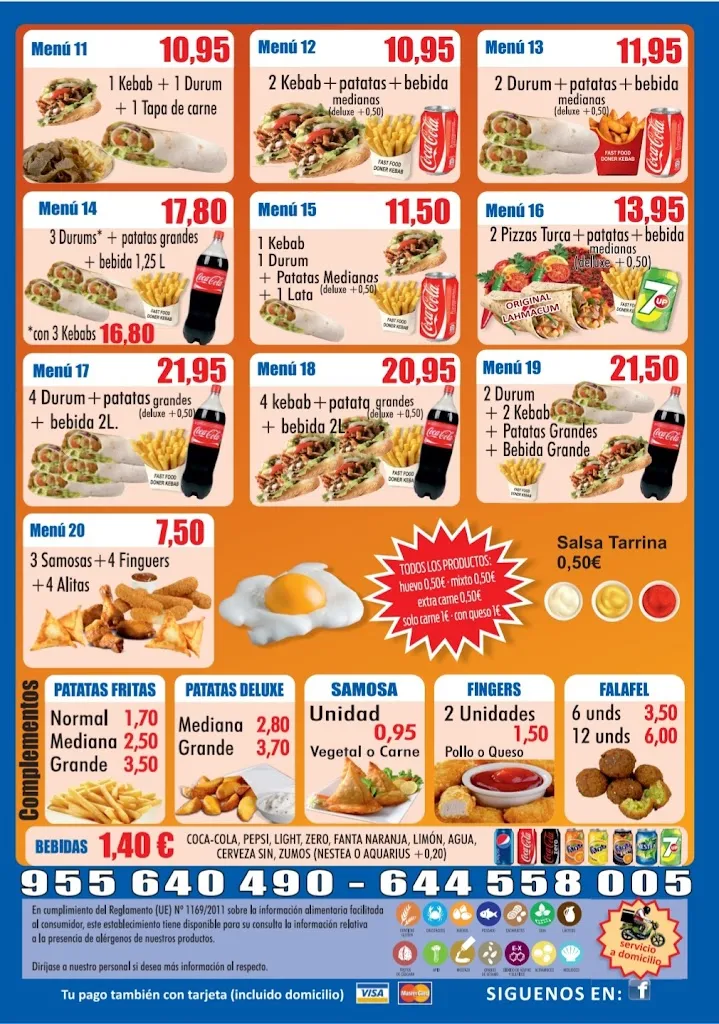 Menu_Fast Food Doner Kebab_Espartinas_image_1