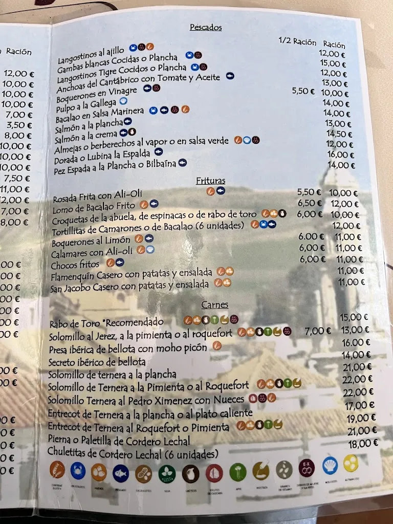 Menu_Mesón Casa Emilio_Écija_immagine_4