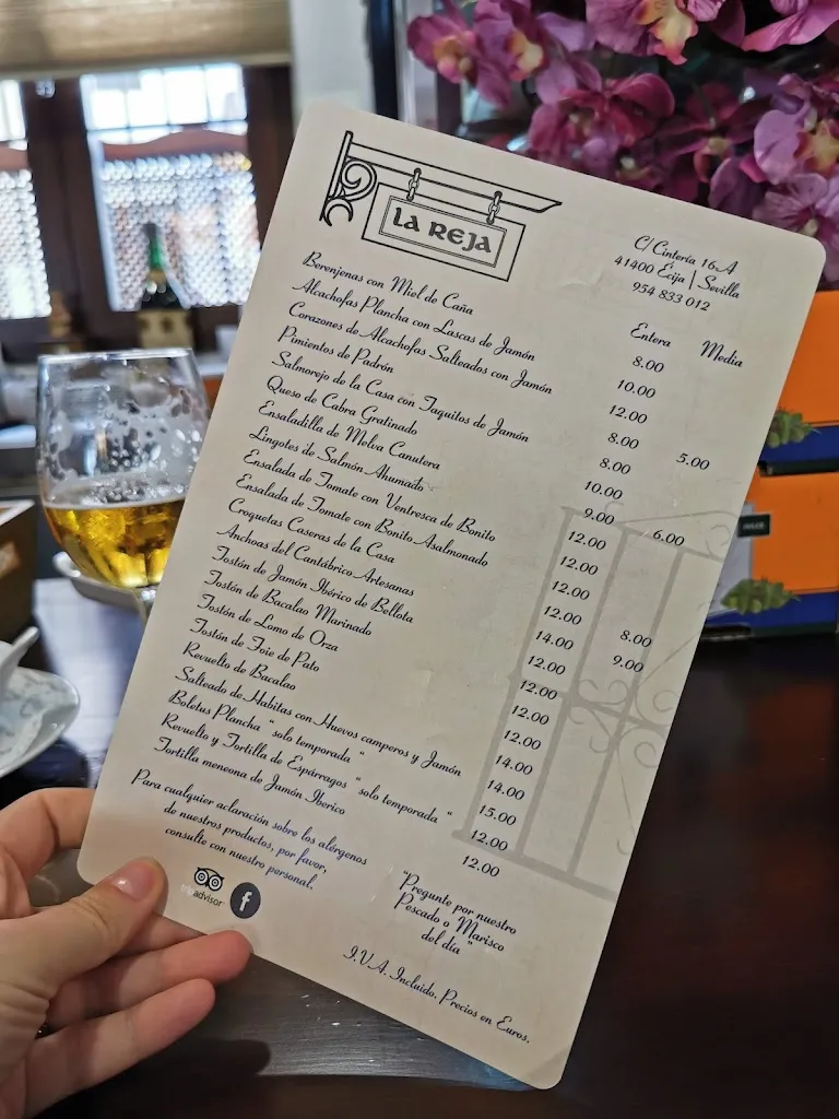 Menu_Bar La Reja_Écija_image_1