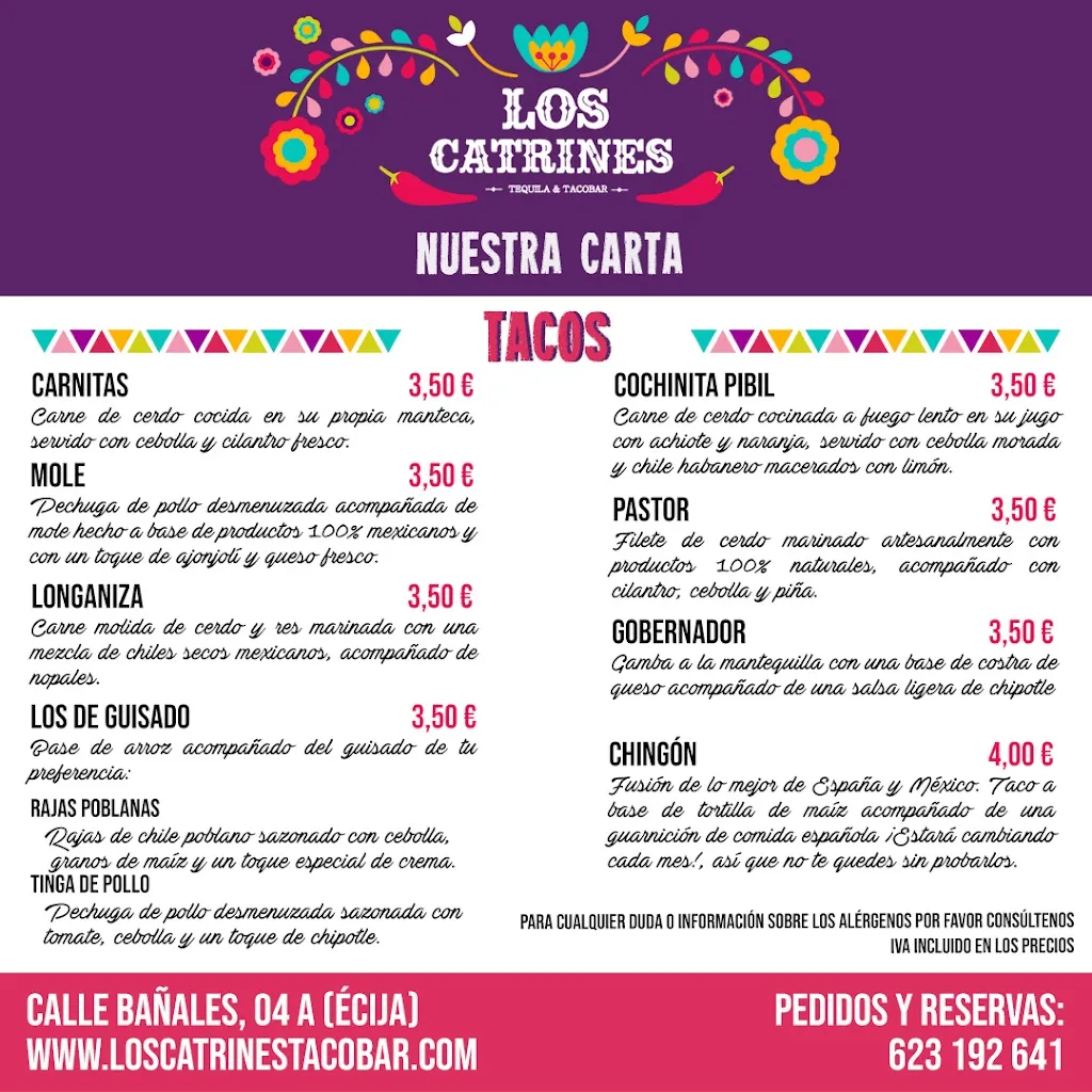 Menu_Los Catrines Tequila&TacoBar_Écija_image_3
