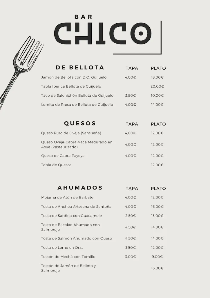 Menu_Bar Chico_Écija_image_2
