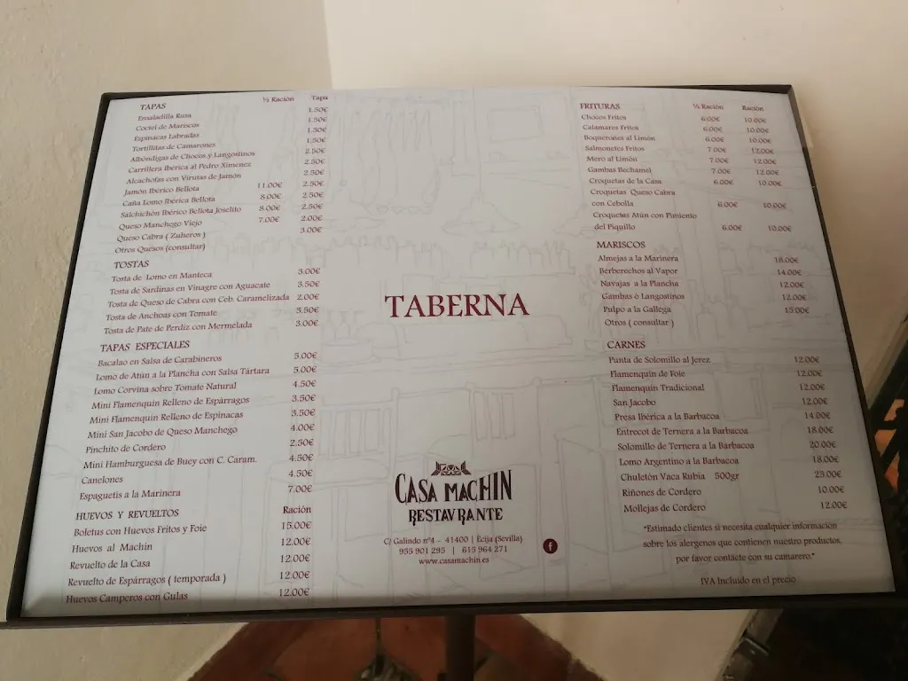 Menu_Casa Machin_Écija_image_4
